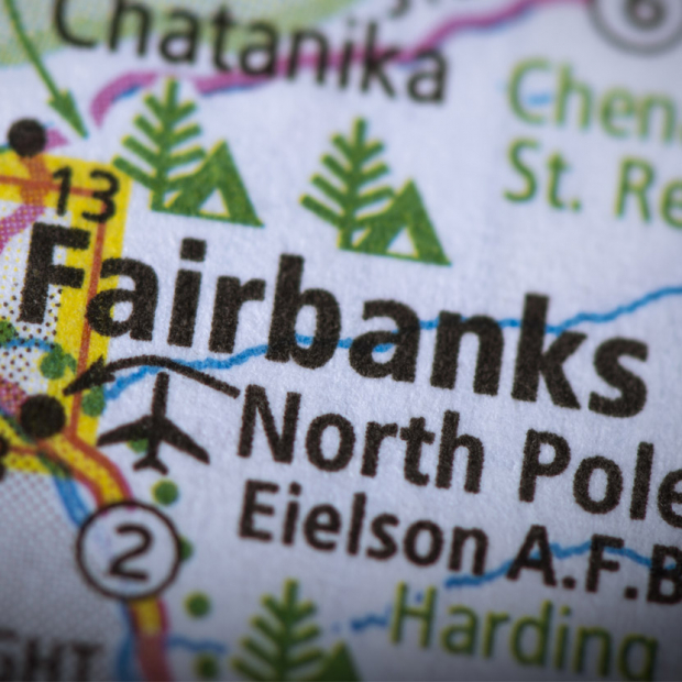 Fairbanks, Alaska, map
